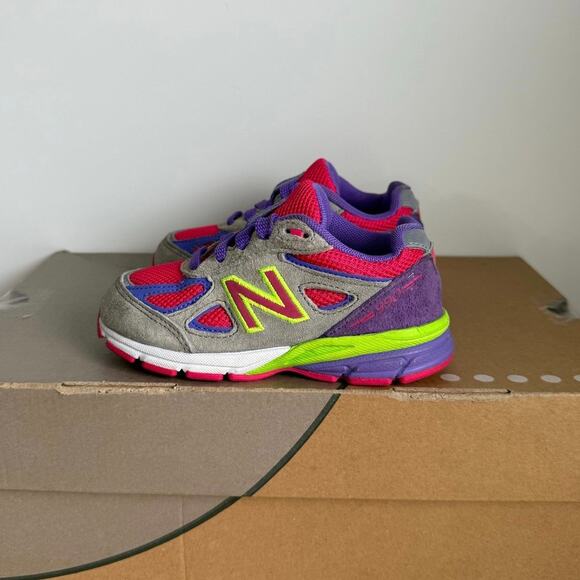 New Balance 990 V4 ‘Multicolor’ Toddler Sneakers- SZ 8 C - Picture 2 of 13